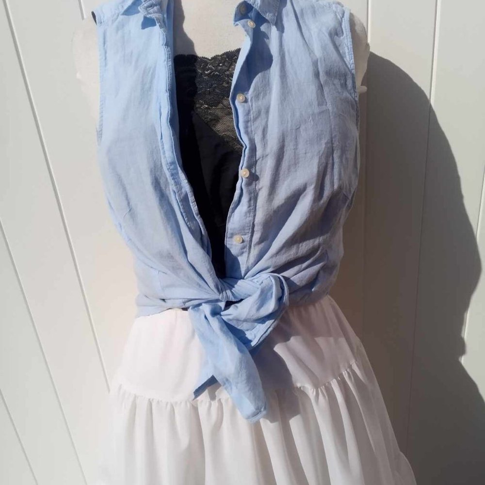 Blue Spring Blouse - Picture 3 of 5